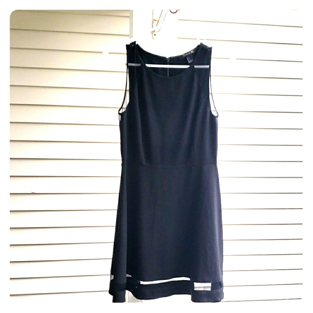 Black Sleeveless Forever 21 Dress
